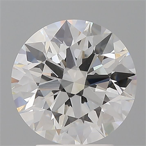 Picture of Lab Grown Diamond 3.10 Carats, Round with Ideal Cut, E Color, VVS2 Clarity and Certified by IGI