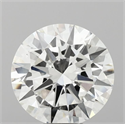Lab Grown Diamond 7.12 Carats, Round with Excellent Cut, F Color, VVS1 Clarity and Certified by IGI