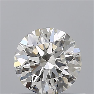 Picture of Natural Diamond 0.40 Carats, Round with Excellent Cut, H Color, VS1 Clarity and Certified by GIA