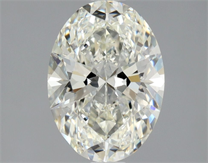 Picture of Natural Diamond 1.50 Carats, Oval with  Cut, J Color, VVS2 Clarity and Certified by GIA