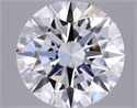 Del inventario de diamantes de laboratorio, 2.01 quilates, Redondo , Color D, claridad VVS2 y certificado IGI