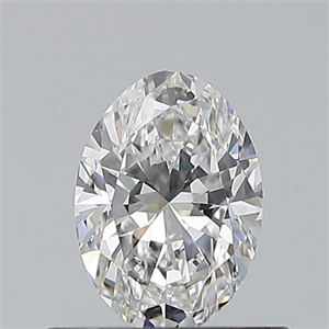 Picture of Natural Diamond 0.50 Carats, Oval with  Cut, E Color, VS2 Clarity and Certified by GIA