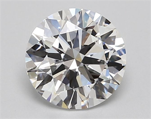 Picture of Lab Grown Diamond 2.02 Carats, Round with Excellent Cut, D Color, VVS1 Clarity and Certified by IGI