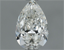 Natural Diamond 0.60 Carats, Pear with  Cut, I Color, VVS1 Clarity and Certified by GIA
