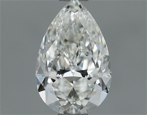 Picture of Natural Diamond 0.60 Carats, Pear with  Cut, I Color, VVS1 Clarity and Certified by GIA