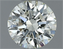 Natural Diamond 0.50 Carats, Round with Excellent Cut, M Color, VVS2 Clarity and Certified by GIA