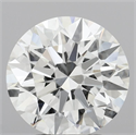 Lab Grown Diamond 3.08 Carats, Round with Ideal Cut, E Color, VS1 Clarity and Certified by IGI