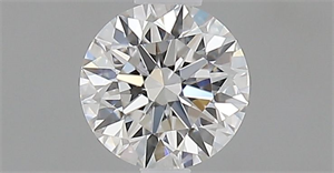 Foto Diamante Natural 0.42 quilates, Redondo , Color F, claridad VVS1 y certificado GIA de