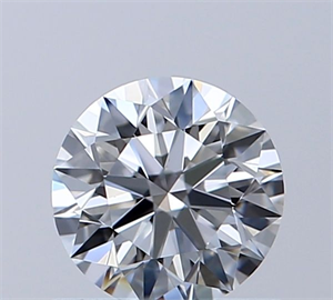 Foto Diamante Natural 0.54 quilates, Redondo , Color F, claridad VS1 y certificado GIA de