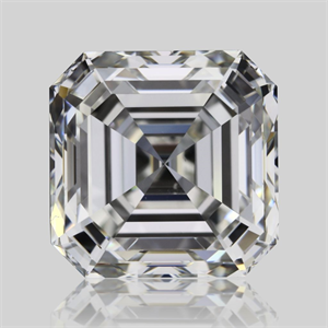 Foto Diamante Natural 1.51 quilates, Asscher , Color I, claridad VS1 y certificado GIA de