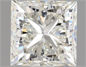 Natural Diamond 1.01 Carats, Princess with  Cut, J Color, SI1 Clarity and Certified by GIA