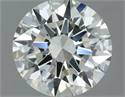 Natural Diamond 1.00 Carats, Round with Excellent Cut, J Color, IF Clarity and Certified by IGI