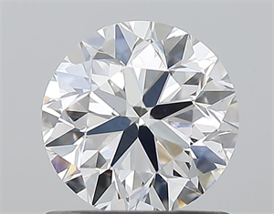 Picture of Natural Diamond 0.92 Carats, Round with Very Good Cut, D Color, VS2 Clarity and Certified by GIA