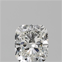 Diamante Natural 0.72 quilates, Del cojín , Color I, claridad VVS1 y certificado GIA