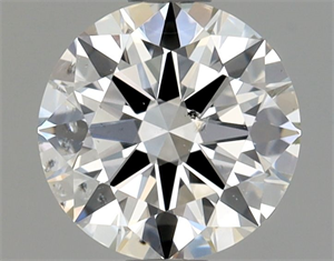 Foto Diamante Natural 0.80 quilates, Redondo , Color H, claridad SI2 y certificado GIA de