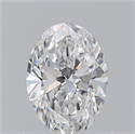 Diamante Natural 0.90 quilates, Ovalado , Color E, claridad VS2 y certificado GIA