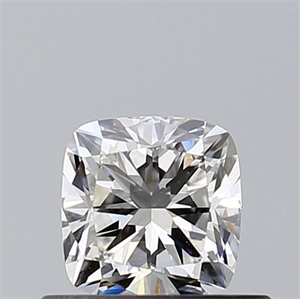 Foto Diamante Natural 0.50 quilates, Del cojín , Color G, claridad VS2 y certificado GIA de