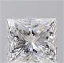 Natural Diamond 2.02 Carats, Princess with  Cut, D Color, VS2 Clarity and Certified by GIA