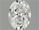 Natural Diamond 0.90 Carats, Oval with  Cut, E Color, VS1 Clarity and Certified by GIA