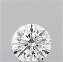 Del inventario de diamantes de laboratorio, 1.24 quilates, Redondo , Color E, claridad VVS2 y certificado IGI