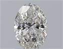 Diamante Natural 0.55 quilates, Ovalado , Color F, claridad VS2 y certificado GIA