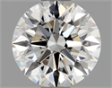 Diamante Natural 0.70 quilates, Redondo , Color F, claridad VVS2 y certificado GIA