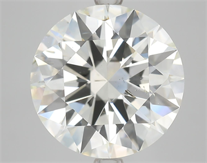 Foto Diamante Natural 5.01 quilates, Redondo , Color I, claridad SI1 y certificado HRD de