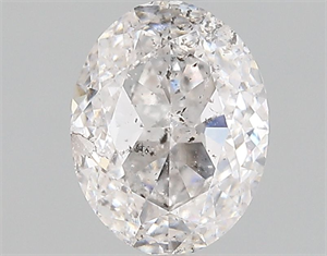 Foto Diamante Natural 1.03 quilates, Ovalado , Color H, claridad I1 y certificado GIA de