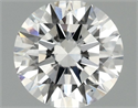 Lab Grown Diamond 1.41 Carats, Round with Ideal Cut, E Color, VS2 Clarity and Certified by IGI