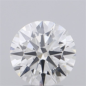 Picture of Lab Grown Diamond 2.26 Carats, Round with Ideal Cut, F Color, VS1 Clarity and Certified by IGI