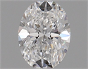 Natural Diamond 0.41 Carats, Oval with  Cut, E Color, VVS1 Clarity and Certified by GIA