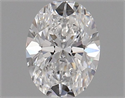Natural Diamond 0.41 Carats, Oval with  Cut, E Color, VVS1 Clarity and Certified by GIA