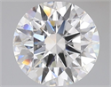 Del inventario de diamantes de laboratorio, 2.30 quilates, Redondo , Color E, claridad VVS2 y certificado IGI