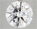 Lab Grown Diamond 5.03 Carats, Round with Ideal Cut, E Color, VVS2 Clarity and Certified by IGI