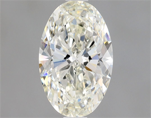 Picture of Natural Diamond 1.01 Carats, Oval with  Cut, J Color, VS1 Clarity and Certified by GIA