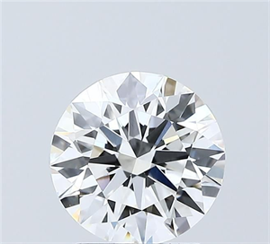 Picture of Lab Grown Diamond 2.05 Carats, Round with Ideal Cut, D Color, VVS1 Clarity and Certified by IGI
