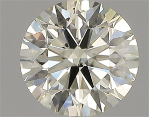 Picture of Natural Diamond 0.65 Carats, Round with Excellent Cut, N Color, SI1 Clarity and Certified by GIA
