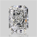 Natural Diamond 0.71 Carats, Radiant with  Cut, G Color, VVS2 Clarity and Certified by GIA