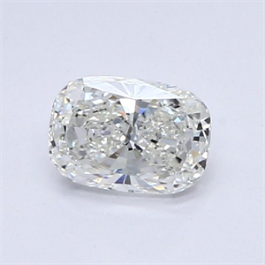 Foto Diamante Natural 0.60 quilates, Del cojín , Color G, claridad VVS2 y certificado GIA de