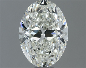 Picture of Natural Diamond 1.20 Carats, Oval with  Cut, H Color, VVS1 Clarity and Certified by IGI