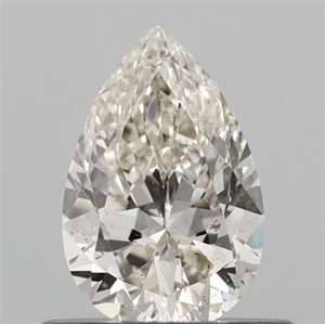Foto Diamante Natural 0.52 quilates, De pera , Color I, claridad SI2 y certificado IGI de