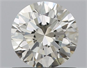 Diamante Natural 0.70 quilates, Redondo , Color K, claridad VVS1 y certificado GIA