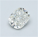 Diamante Natural 0.70 quilates, Del cojín , Color I, claridad VVS1 y certificado GIA