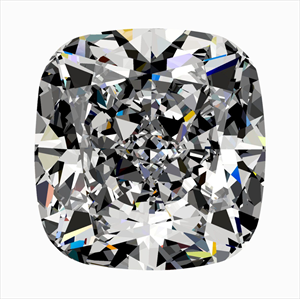 Foto Diamante Natural 0.50 quilates, Del cojín , Color I, claridad VS2 y certificado GIA de