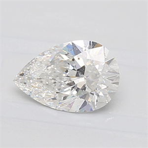 Picture of Natural Diamond 1.01 Carats, Pear with  Cut, F Color, I1 Clarity and Certified by GIA