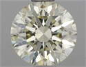 Diamante Natural 0.80 quilates, Redondo , Color N, claridad VVS2 y certificado IGI
