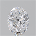 Diamante Natural 1.01 quilates, Ovalado , Color D, claridad SI1 y certificado GIA