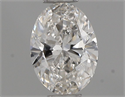 Diamante Natural 0.40 quilates, Ovalado , Color G, claridad VS2 y certificado IGI