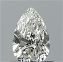 Diamante Natural 0.44 quilates, De pera , Color G, claridad VVS2 y certificado GIA