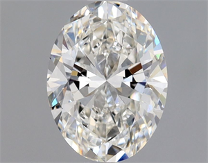 Foto Diamante Natural 1.01 quilates, Ovalado , Color H, claridad SI1 y certificado GIA de
